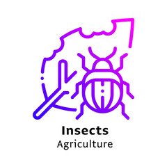 icon Purple gradient color for business developing designs