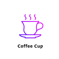 icon Purple gradient color for food and sweets