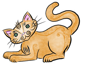 Mandala cat 