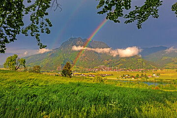 Regenbogen - Allgäu - Blaichach - Grünten