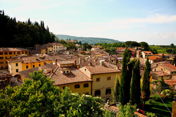 Cetona, borgo medievale, Toscana. Italia