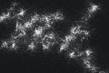 Dust and Scratched Textured Backgrounds.Grunge white and black wall background.Dark Messy Dust Overlay Distress Background. Easy To Create Abstract Dotted, Scratched.