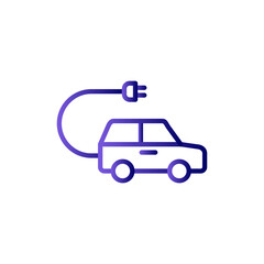 Electric Car Icon