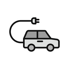 Electric Car Icon