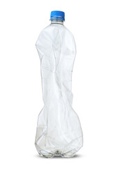 empty plastic drink bottle