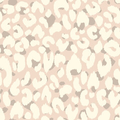 Abstract modern leopard seamless pattern. Animals trendy background. Color decorative vector stock illustration for print, card, postcard, fabric, textile. Modern ornament of stylized skin