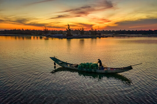 Lap An lagoon, Thua Thien Hue, Vietnam