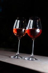 glass of red wine