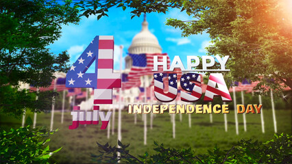  4 july usa independence day 4k