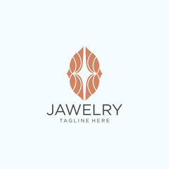 Jawelry logo icon design vecto