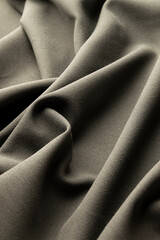 Cotton textile in monochrome neutrals colors