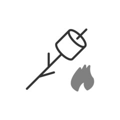 Inclined Marshmallow Icon