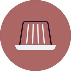 Jelly On A Plate Icon