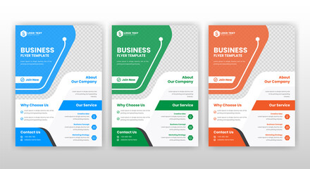 Creative Corporate Business Flyer Brochure Design Template
