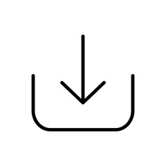 Download simple icon vector. Flat design