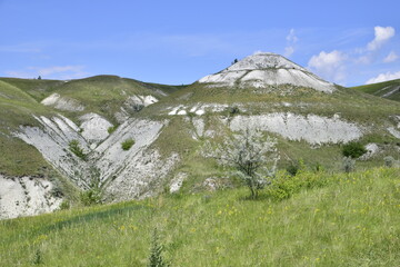 Sengileyevsky Mountains Nature Reserve. Ulyanovsk, Russia