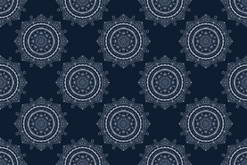 Flower line art design for fabric, decoration, packaging, print, clothes, cover, background, texture.