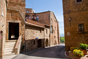Fototapeta na wymiar Casole d'elsa, Siena, Toscana Italia