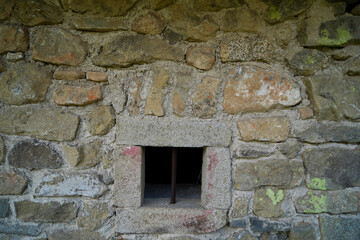 stone wall and window