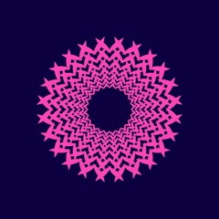 Geometric abstract symbols, beautiful ornament designs, floral background decorations, single star patterns, ribbons, fireworks, starflakes, starbursts, mandalas, logos, icons, vector templates. Suita