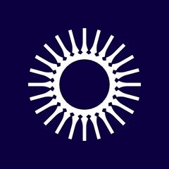 Geometric abstract symbols, beautiful ornament designs, floral background decorations, single star patterns, ribbons, fireworks, starflakes, starbursts, mandalas, logos, icons, vector templates. Suita