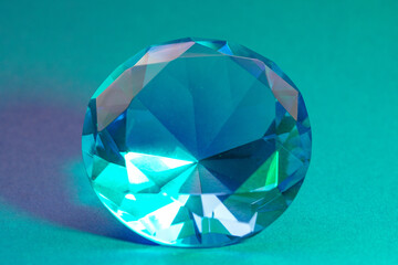 blue topaz gemstone
