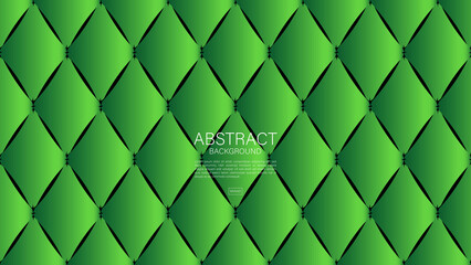Green polygon abstract background, polygon vector, Minimal Texture, web background, Green cover design, flyer template, banner, book cover, wall decoration, wallpaper, Geometric background design