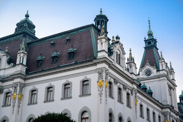 University of Ljubljana building in central Ljubljana