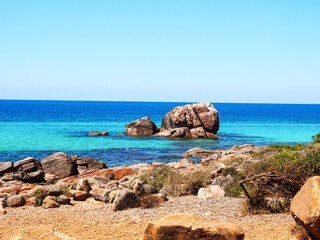 beautiful beach in Margaret River, Western Australia