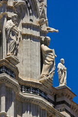 Obraz premium Siena, il Duomo di Santa Maria Assunta. Toscana, Italia