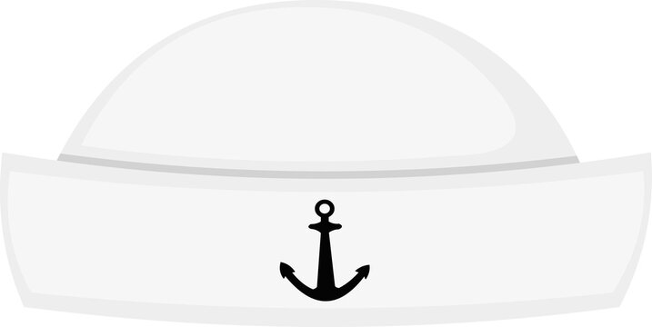 Vector illustration of a sailor cap