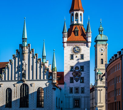 old city hall in munich