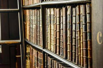 Library with collection of books