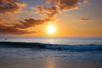 Obraz premium Sea sunset