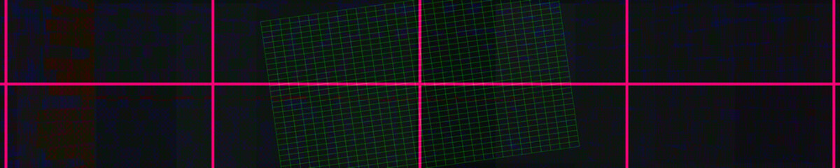 Abstract glitch art grid background image.