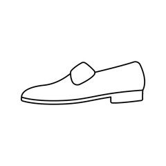 Shoes Icon. Formal Shoes sign. vector illustration