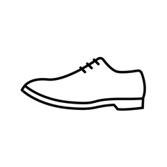 Shoes Icon. Formal Shoes sign. vector illustration