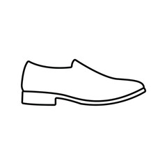 Shoes Icon. Formal Shoes sign. vector illustration
