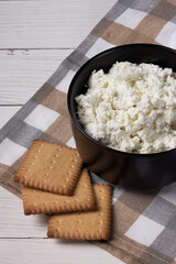 fresh delicious homemade cottage cheese