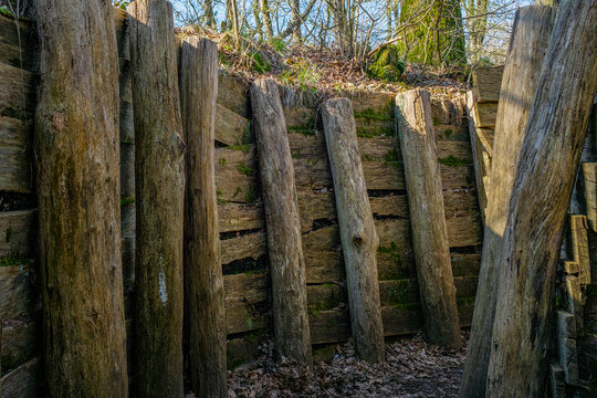 Historische loopgraaf - Historic trench