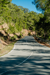 road in the mountains