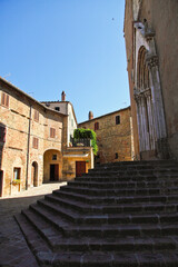 Fototapeta na wymiar Siena, Val d'Orcia, Monticchiello