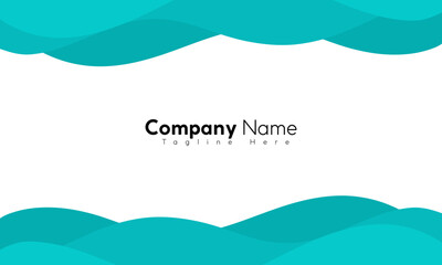 Naklejka premium Dynamic wave and color company name abstract background, colorful gradient