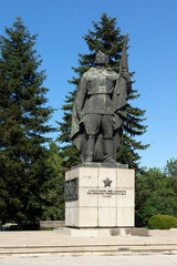 Fototapeta premium Monument of the Soviet Army known as Alyosha in Ruse, Bulgaria
