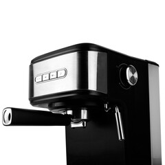 coffee machine isolated on white
