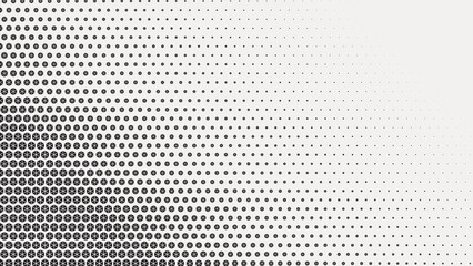 Abstract halftone background. Geometric pattern. Vector illustration.