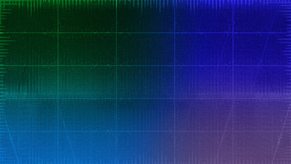 Abstract glitch art grid background image.