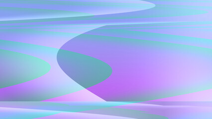 Abstract wavy iridescent background image.