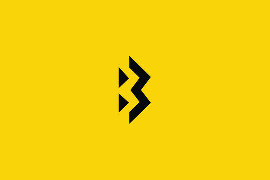 Letter B Logo Alphabet Design Icon Vector Symbol