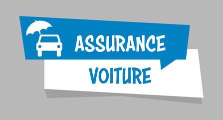 Logo assurance voiture.